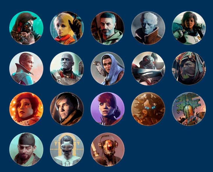 Destiny 2 Battle.net profile pictures