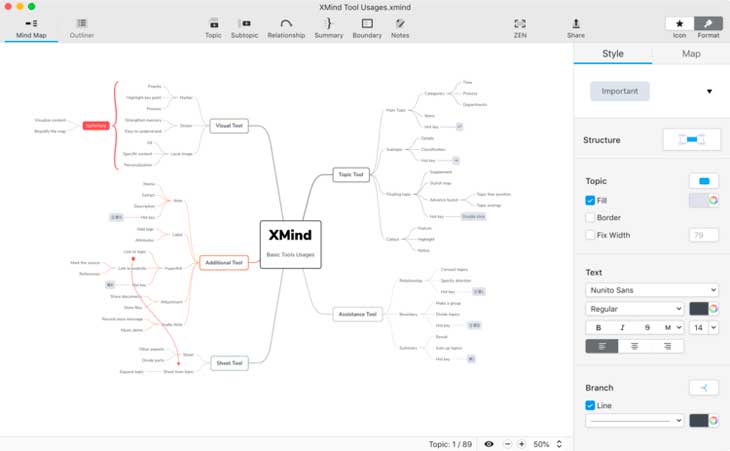 free mind mapping software