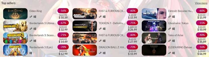 IndieGala Best Deals