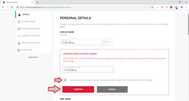 How To Change Epic Games Name 5 Step Guide Fuzhy