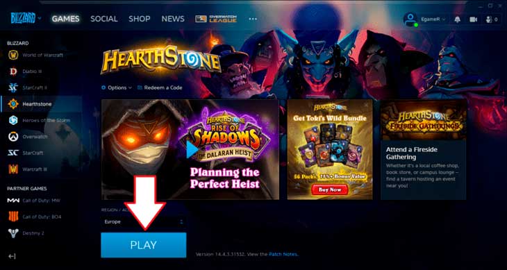 Press the “Play” button again to run the game